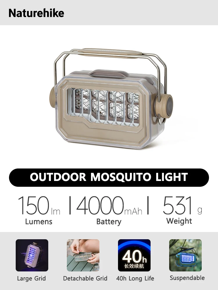 Lampe anti moustique - Lumière étoilée